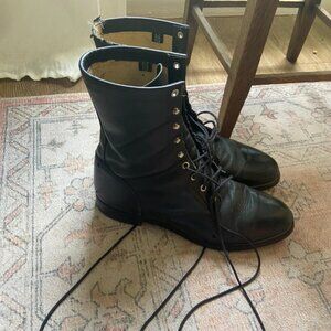 Military Style Black Boots